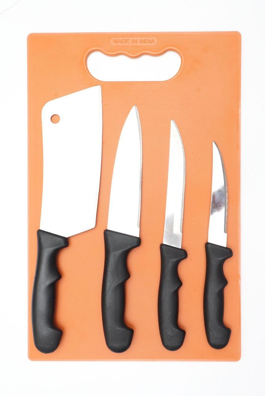 2572 Chopping Board with Knife Set (Pack of 5)