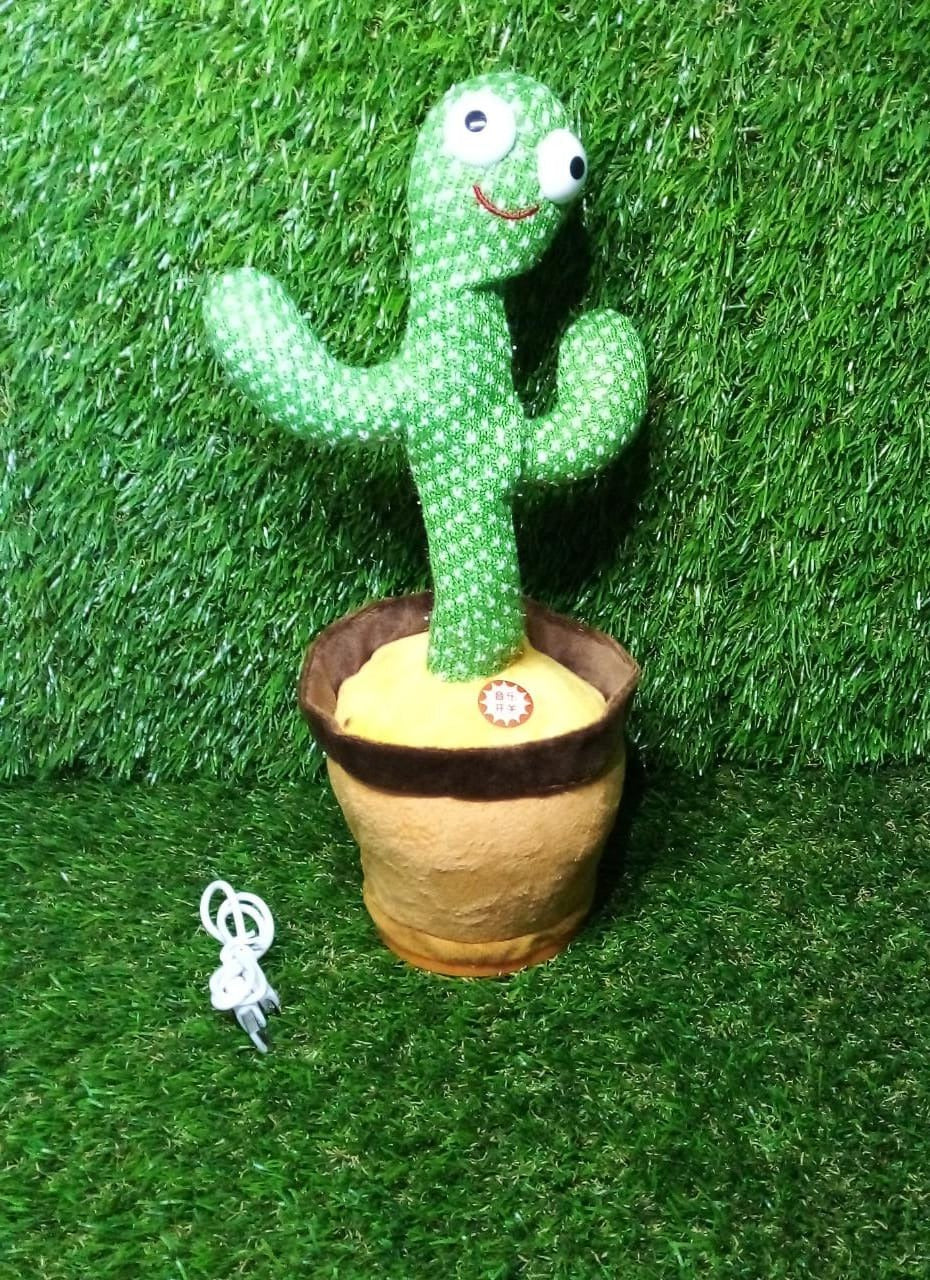 8047L  Dancing Cactus Talking Toy, Chargeable Toy (loose)