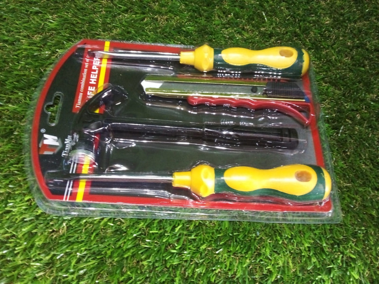 9029 4 Pc Helper Tool Set used while doing plumbing and electrician repairment in all kinds of places like household and official departments etc. freeshipping - DeoDap