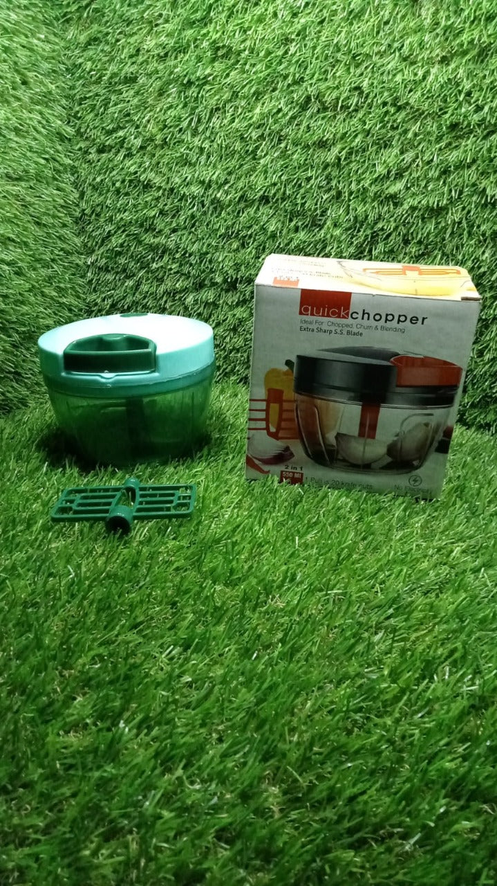 2942 2in1 Speedy Chopper With Easy to Chop Vegetable 550Ml DeoDap