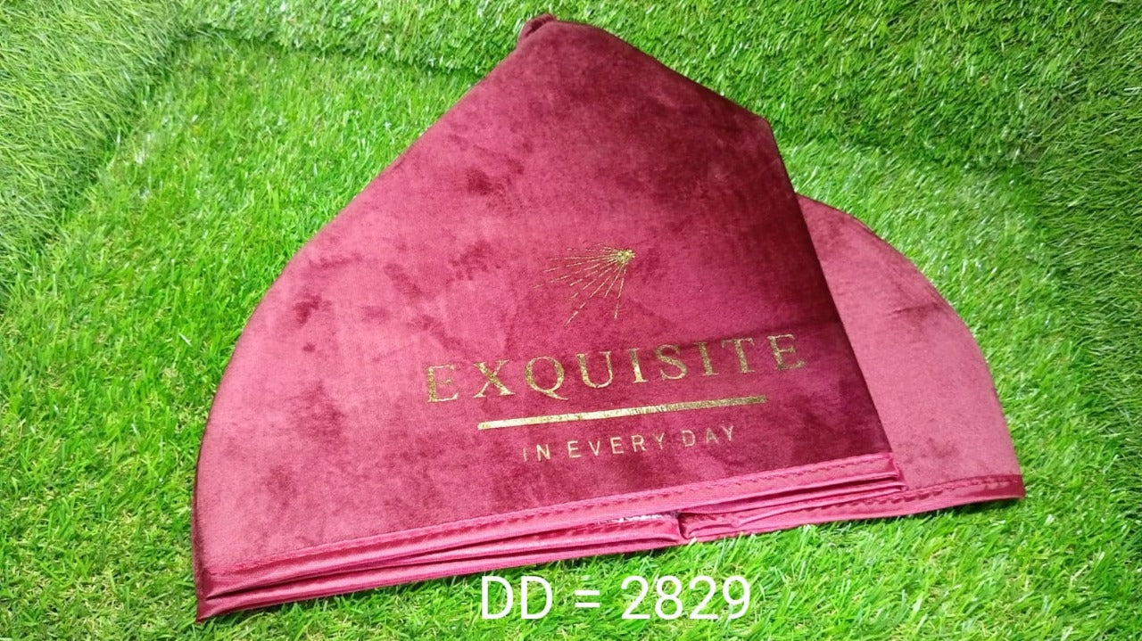 2829 Velvet Sliky and Soft Dress Fabric Plain Velvet Material DeoDap