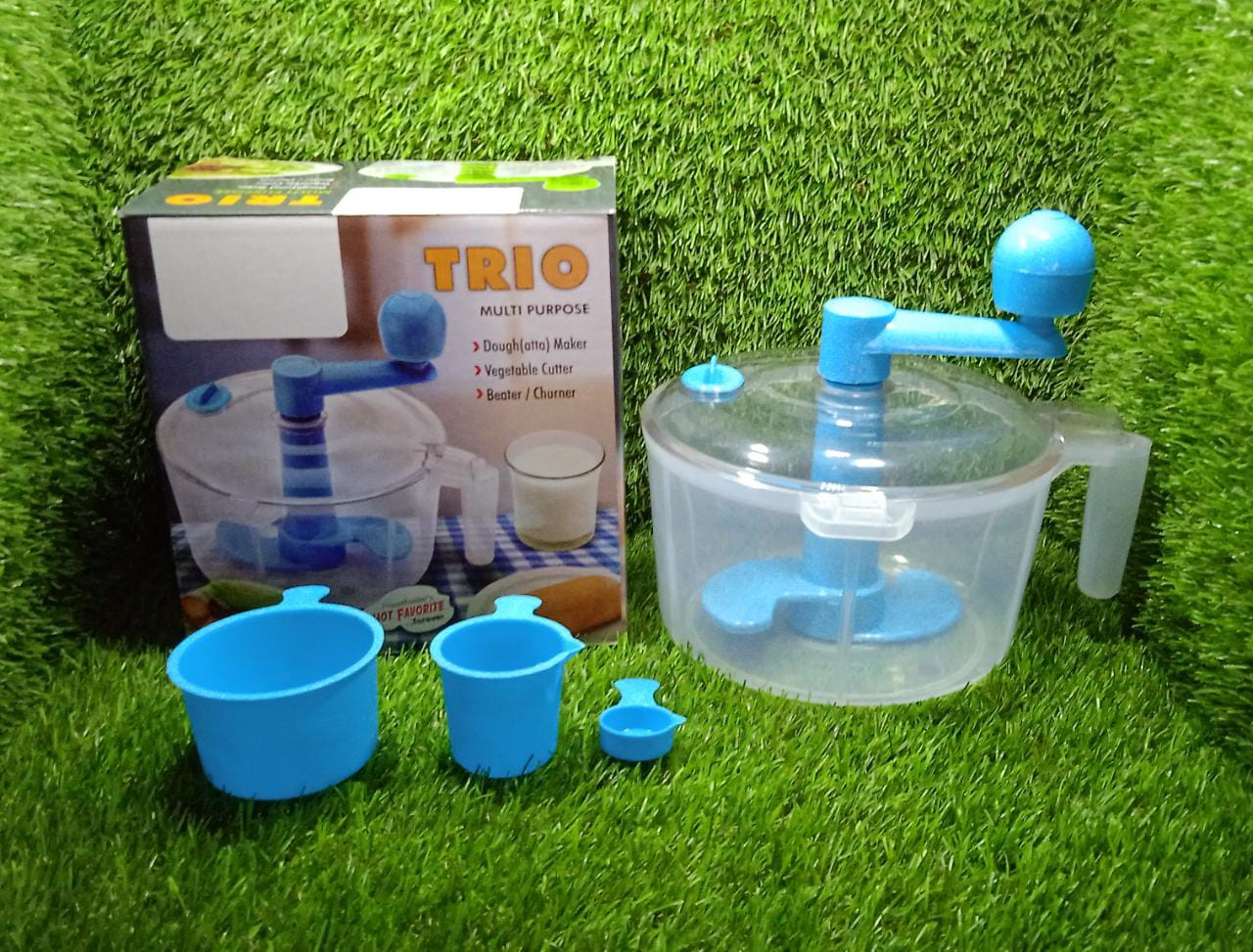 2364 Transparent Dough Maker Machine (Atta Maker) , Measuring Cup And Slicer DeoDap