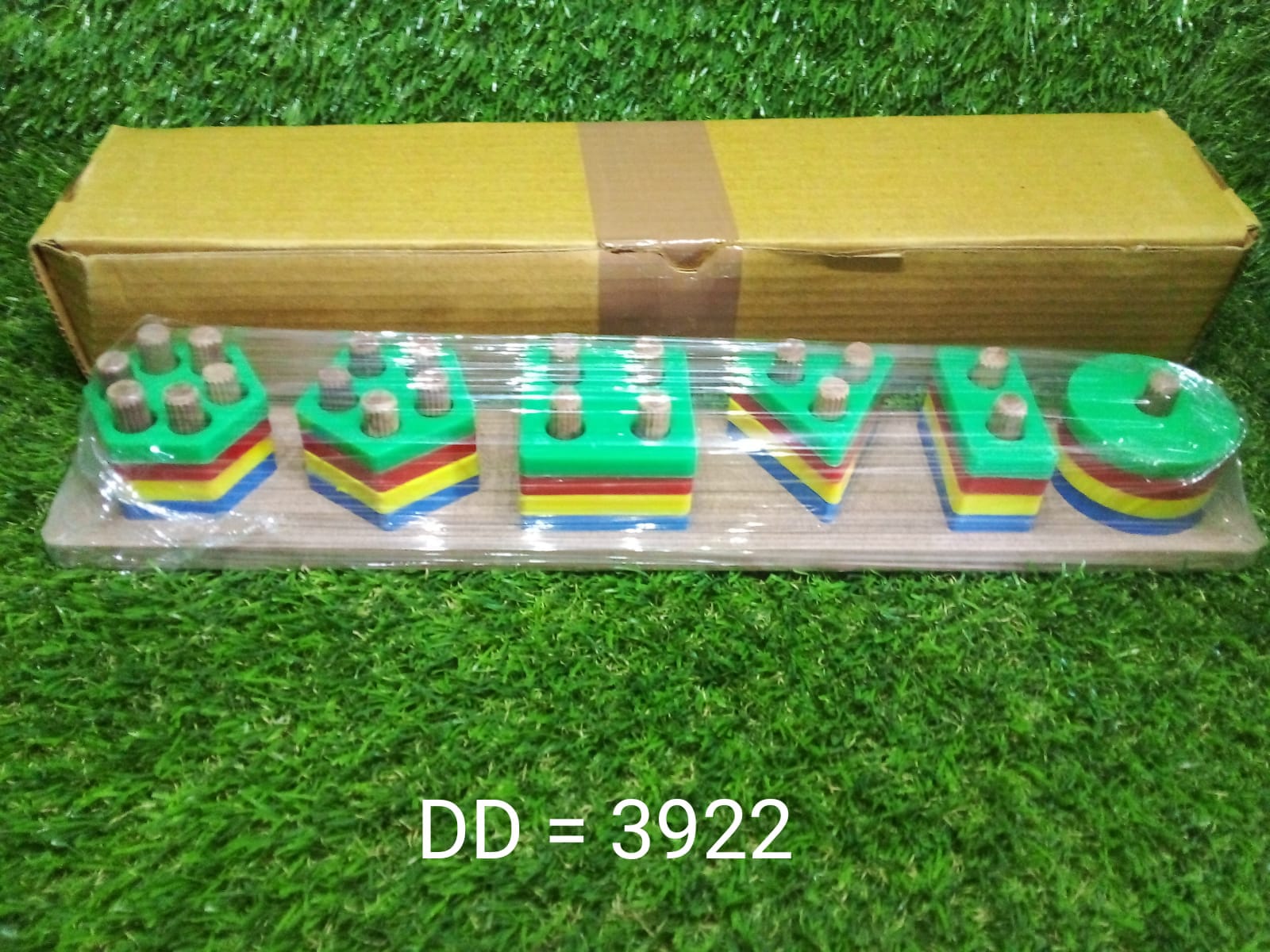 3922 Geometrix Board used in all kinds of household and official places specially for kids and children for their playing and enjoying purposes.