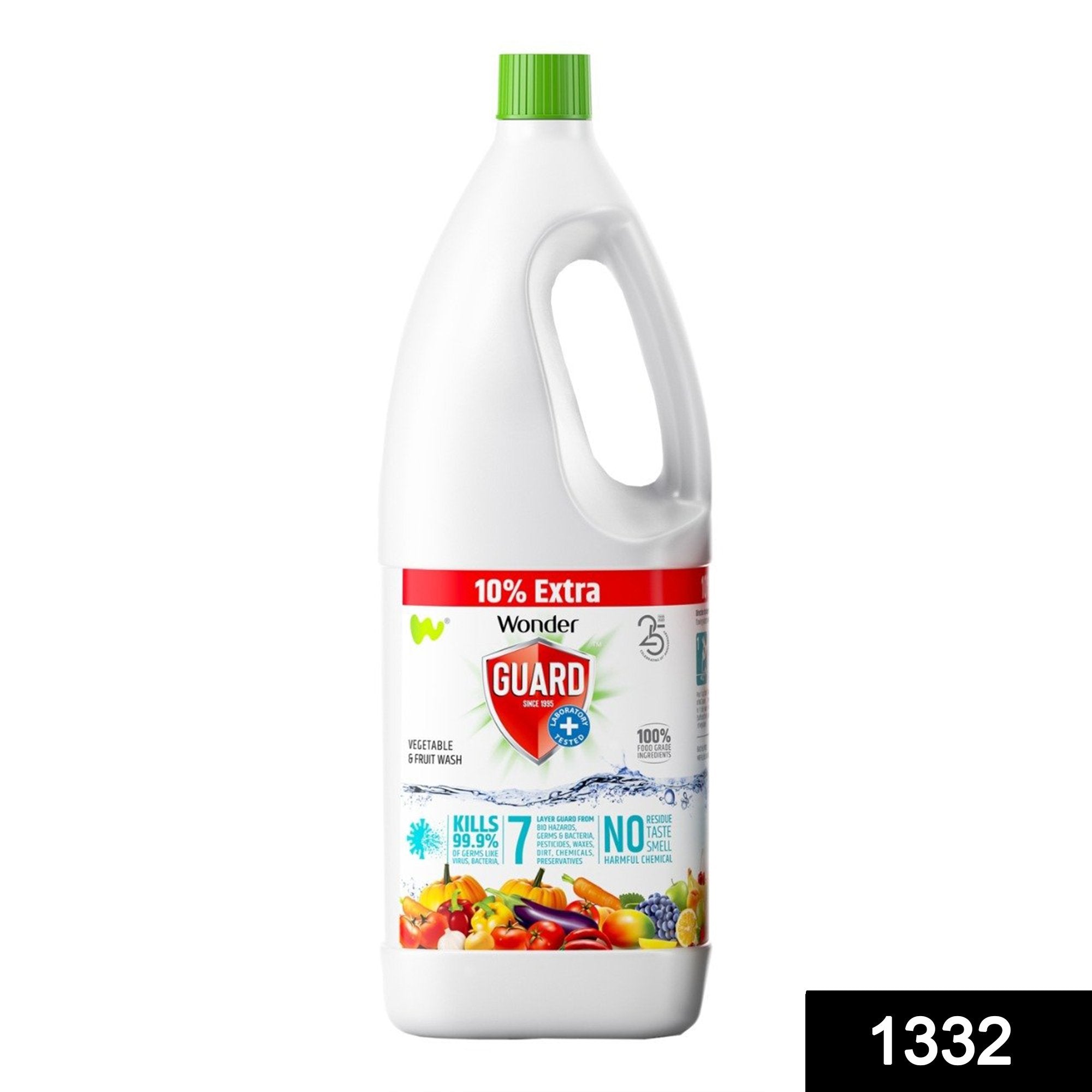 1332 Natural Vegetable & Fruit Wash Liquid (525 ml) - SkyShopy