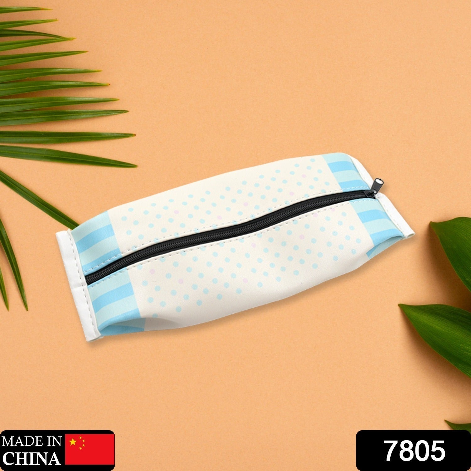 7805 Pencil Box Case Pouch Perfect for School, College, and Office Use  Stationery Pouch for School