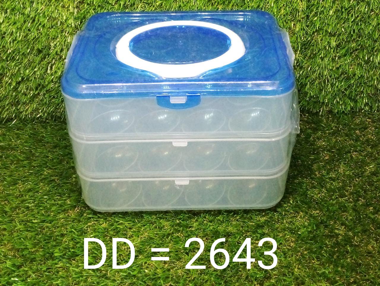 2643 3-Layer Plastic Refrigerator Egg Storage Box (36 Grid) freeshipping - DeoDap
