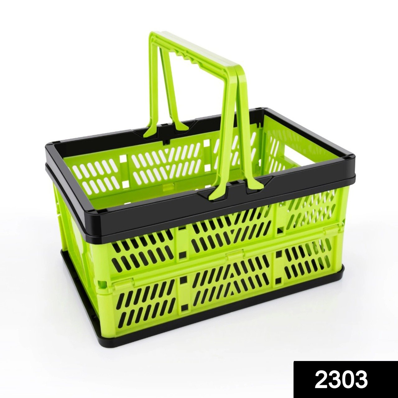 2303 Folding Shopping Portable Storage Basket - SkyShopy