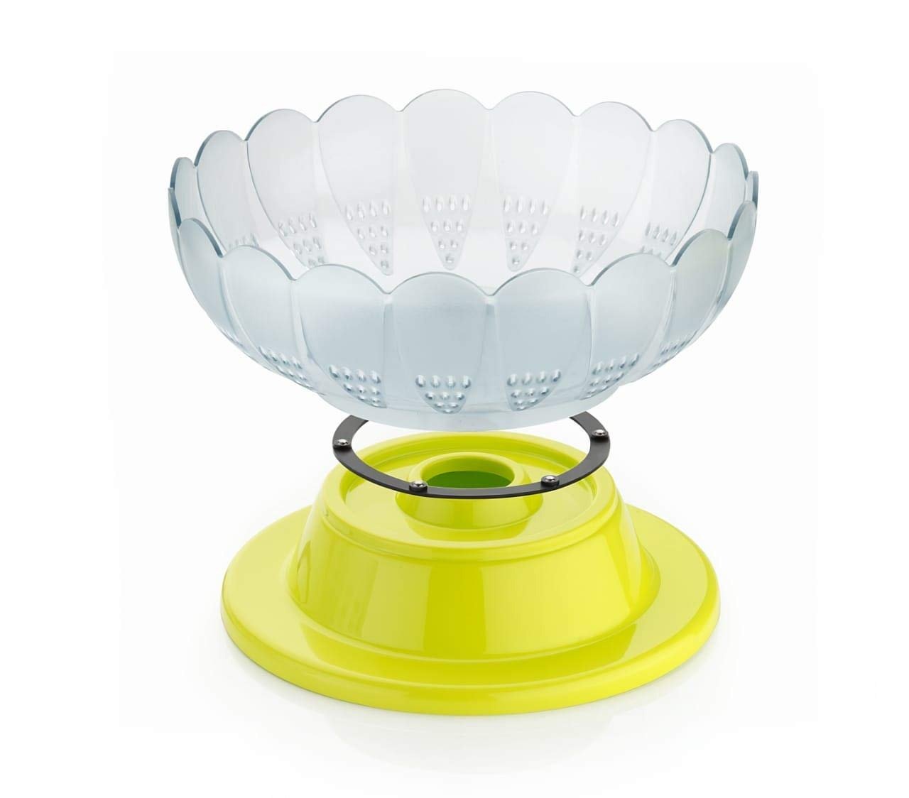 2459 Absolute Plastic Round Revolving Fruit and Vegetable Bowl - SkyShopy