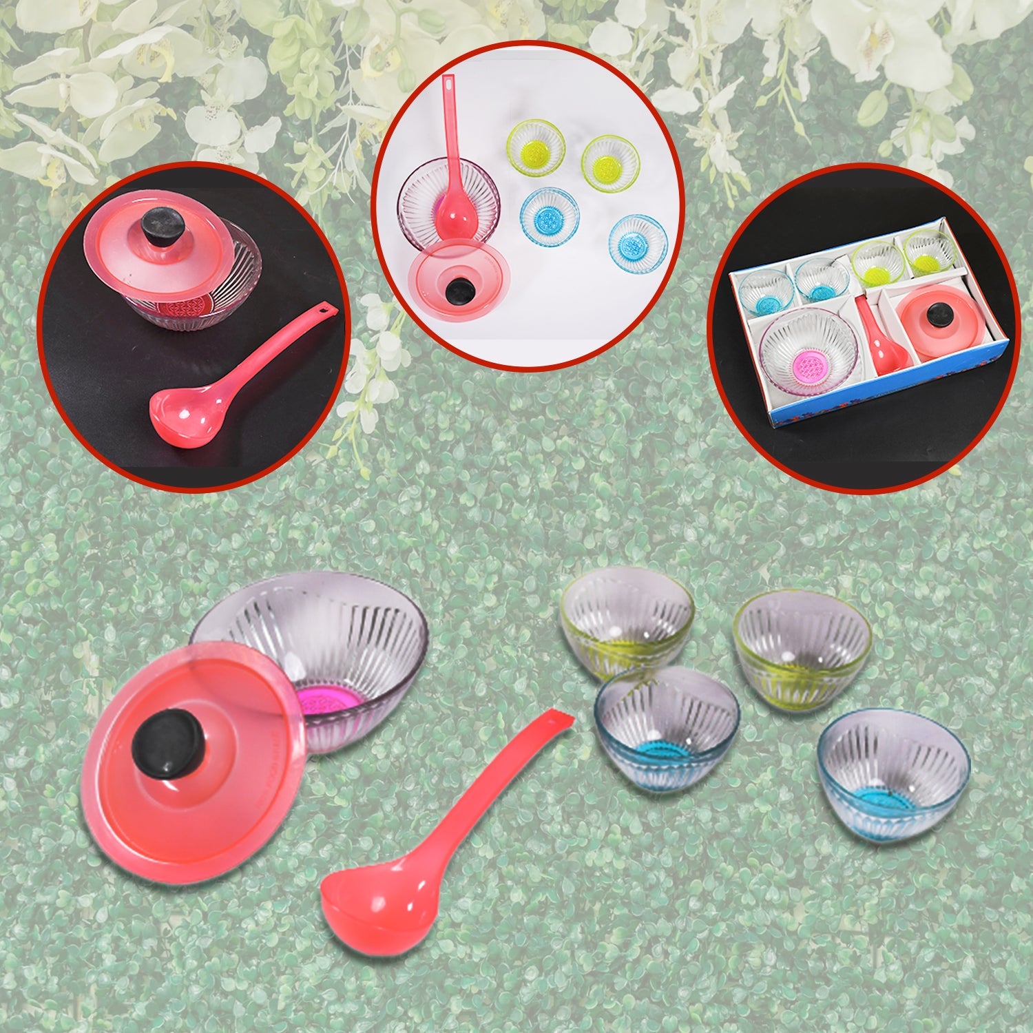 5291 Spring Pudding Set All Type Serving Use Set For Home & Kitchen Use DeoDap
