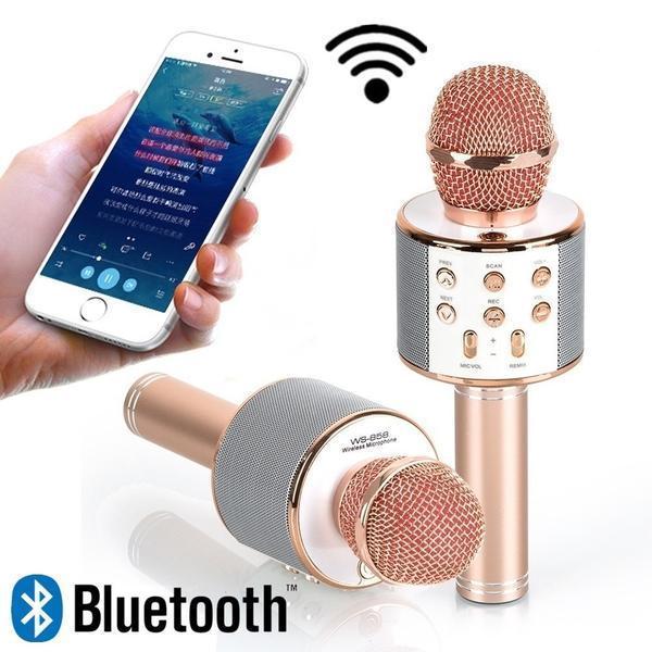 0273 Bluetooth Microphone Player speaker (Karaoke) - SkyShopy