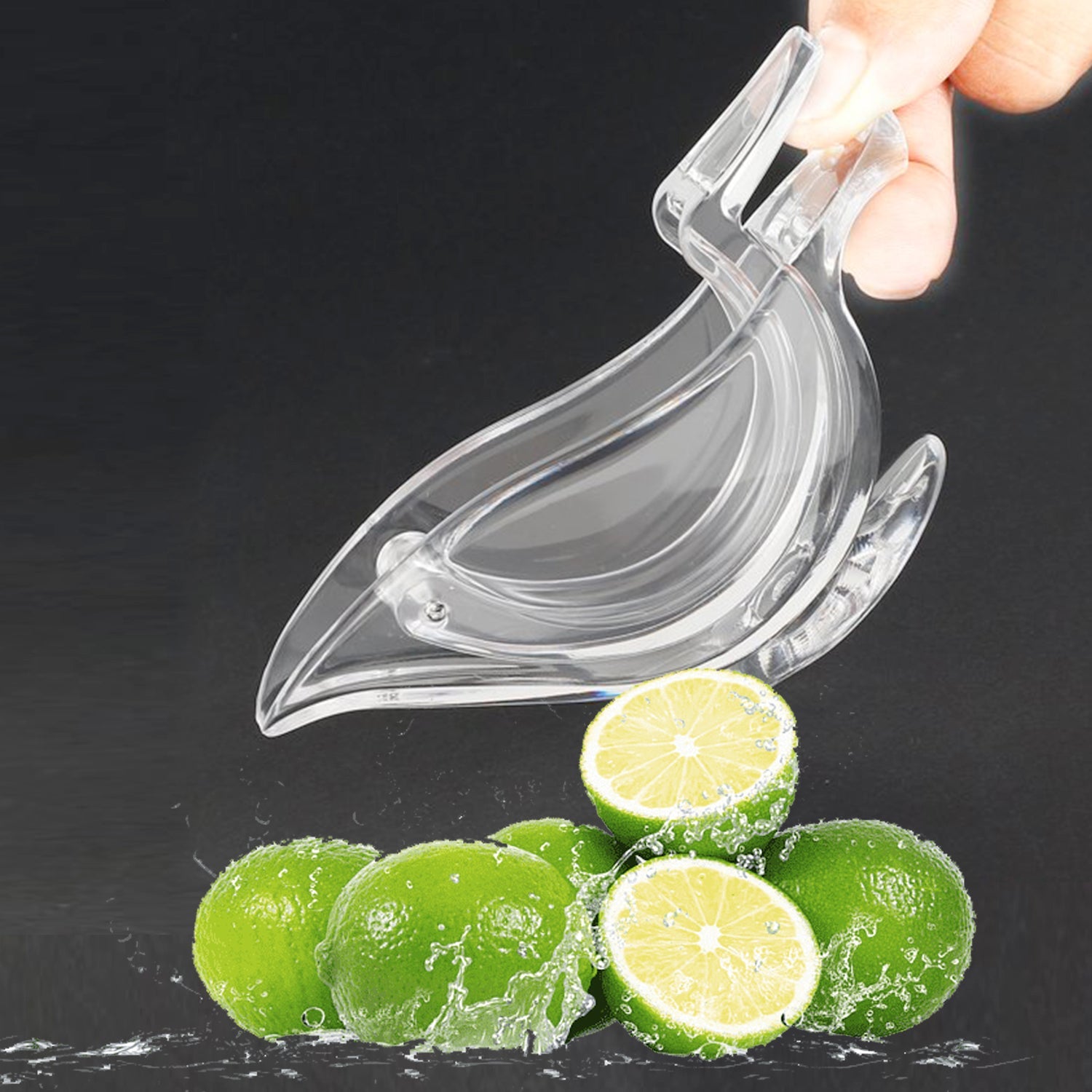5345 Manual Lemon Slice Squeezer, Portable Transparent – Sky Shopy