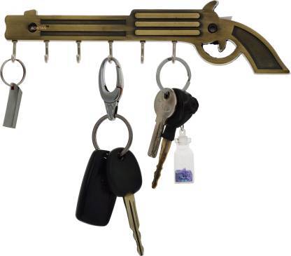0494 Gun Shaped Hook Key Holder - SkyShopy