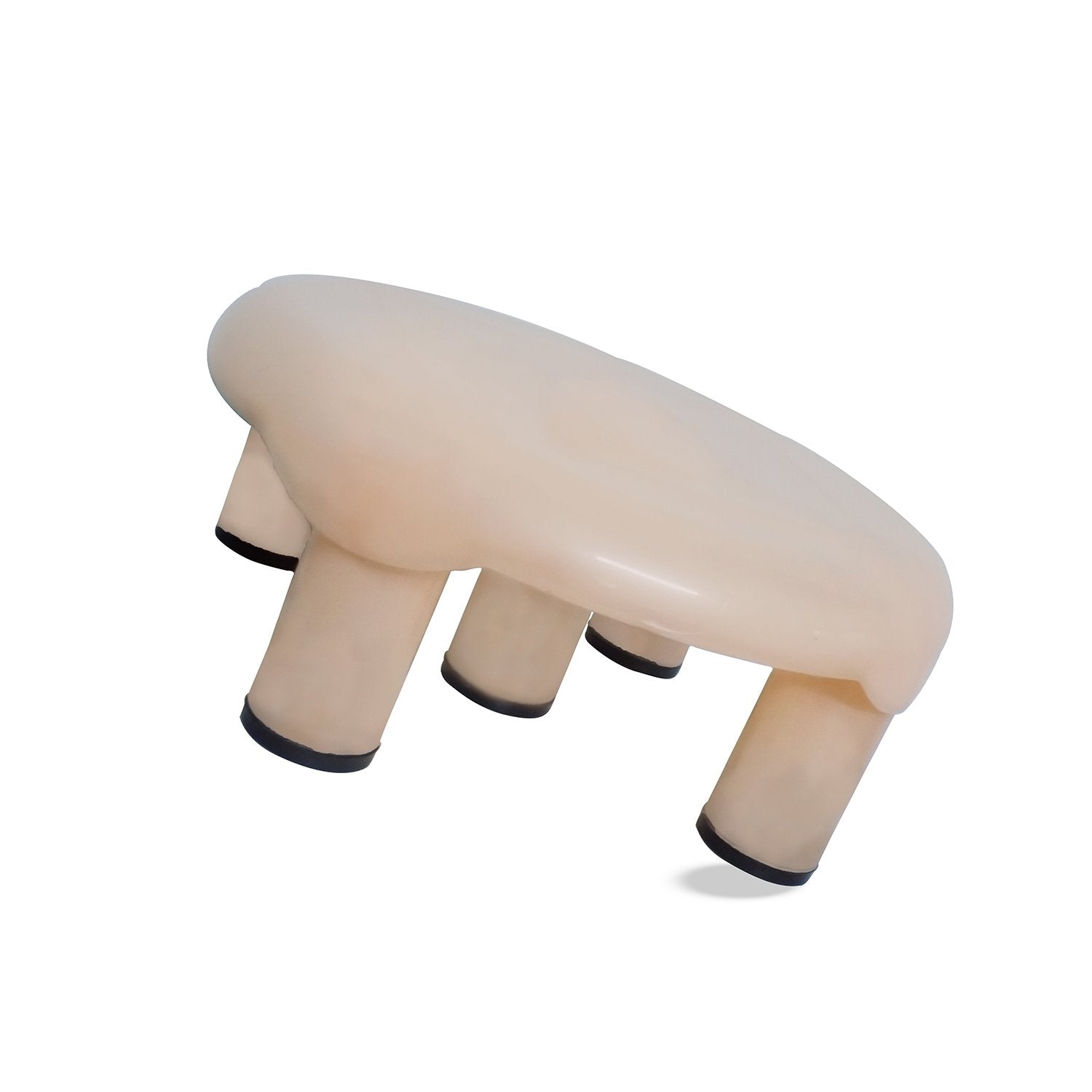 0809  5 Legs Strong Plastic Bathroom Patla Stool for Multipurpose Use - SkyShopy