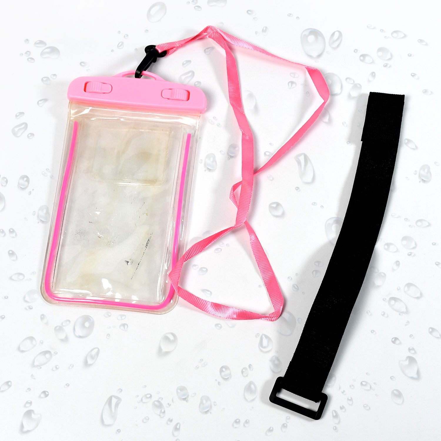 6386 Waterproof Pouch Zip Lock Mobile Cover Under Water Mobile Case For All Type Mobile Phones DeoDap