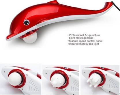 1221 Dolphin Handheld Body Massager to Aid Pain and Stress - SkyShopy